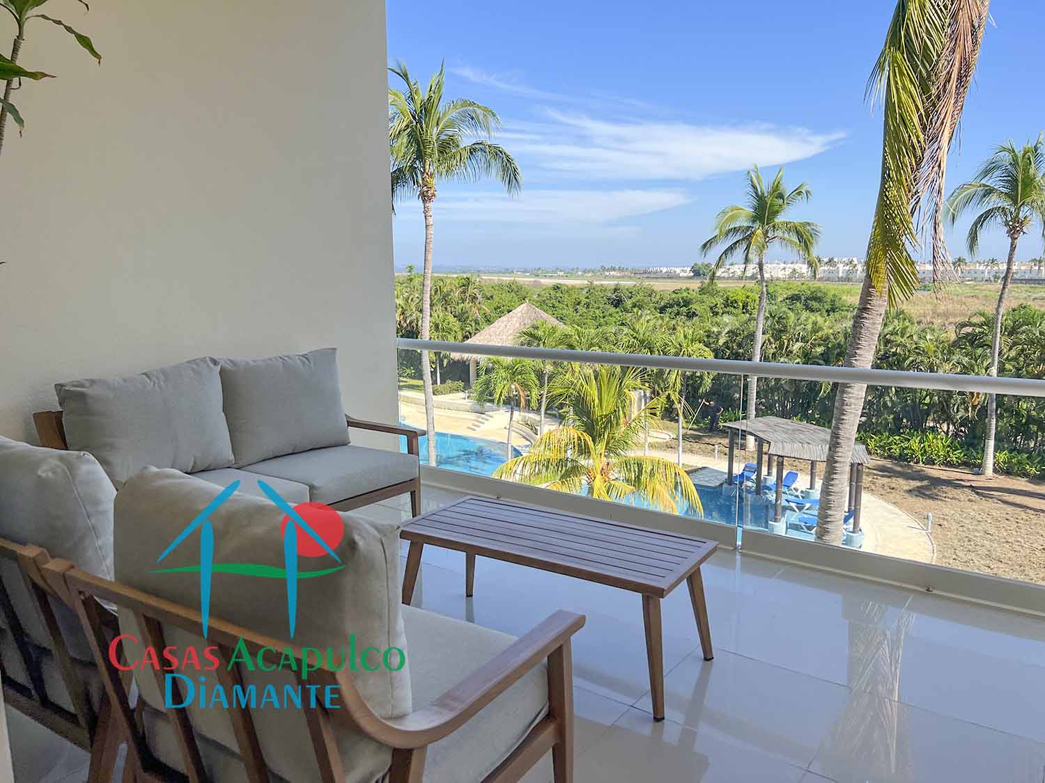 Pacífico Diamante Vela 201 - Terraza 6